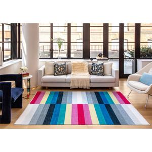 Elizabeth Sutton Maisie Color Block Rectangular Area Rug alternate view