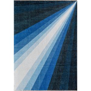 Elizabeth Sutton Maisie Violets Are Blue Rectangular Area Rug