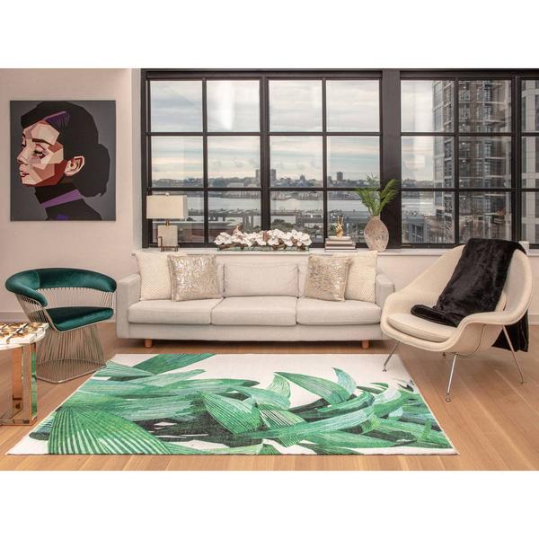 Elizabeth Sutton Maisie Palm Tree Rectangular Area Rug alternate view