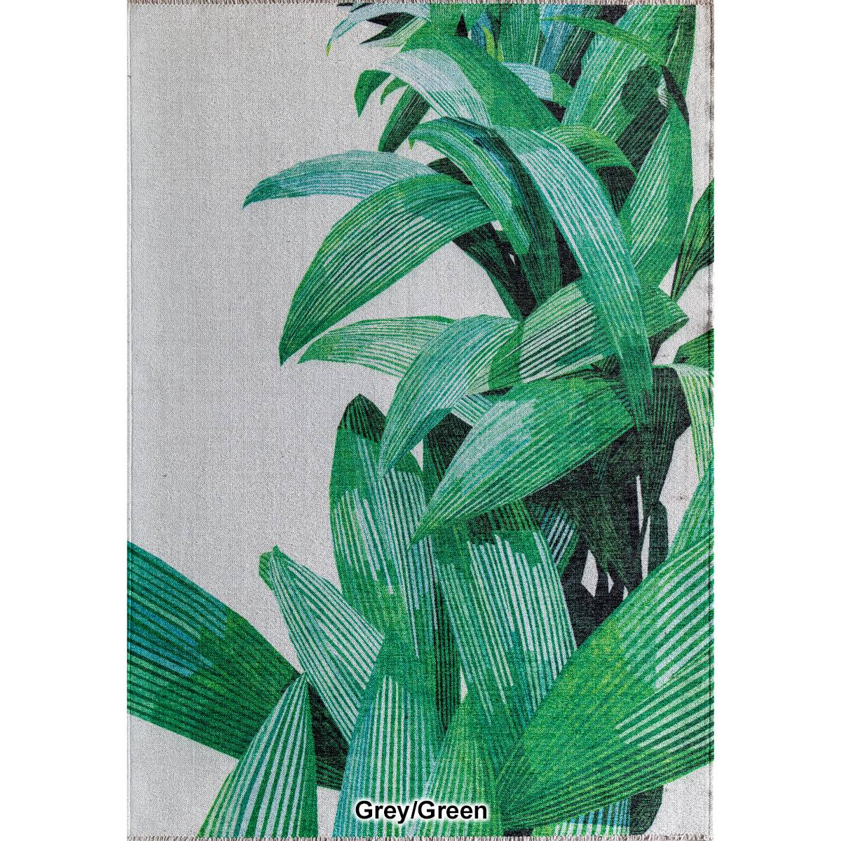 Elizabeth Sutton Maisie Palm Tree Rectangular Area Rug