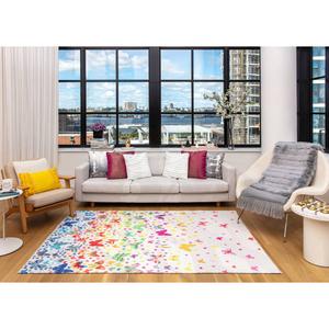 Elizabeth Sutton Maisie Butterflies Rectangular Area Rug alternate view