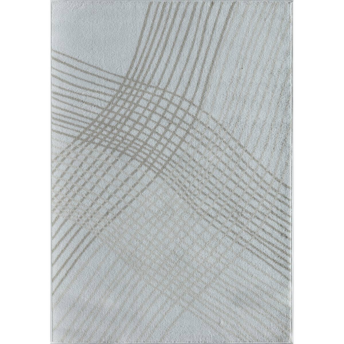 Mason Brooks Azalea Shiitake Geometric Contemporary Area Rug