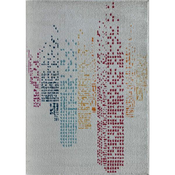 Mason Brooks Azalea Polychrome Geometric Contemporary Area Rug