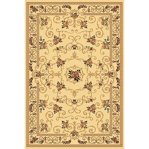 Rugs America(tm) New Vision Souvanerie Rectangle Rug-Cream