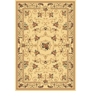 Rugs America(tm) New Vision Souvanerie Rectangle Rug-Cream