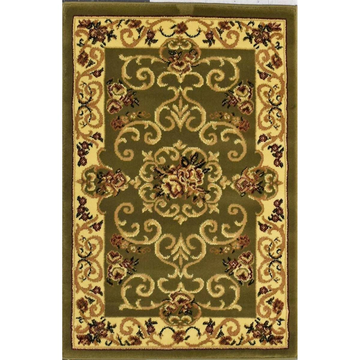 Rugs America(tm) New Vision Souvanerie Rectangle Rug-Olive