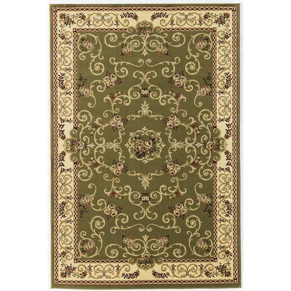 Rugs America(tm) New Vision Souvanerie Rectangle Area Rug - Olive alternate view