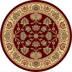 Rugs America(tm) New Vision Kashan Round Rug - Cherry