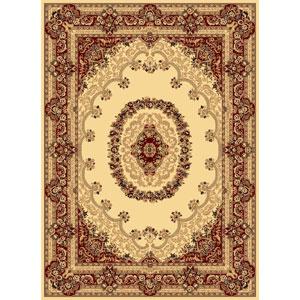 Rugs America(tm) New Vision Kerman Rectangle Area Rug - Cream
