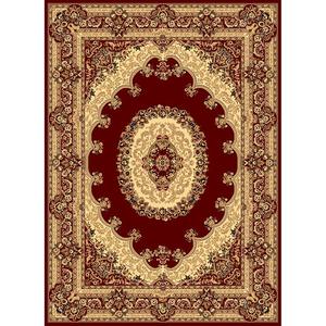 Rugs America(tm) New Vision Kerman Rectangle Area Rug - Red