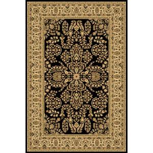 Rugs America(tm) New Vision Lilihan Rectangle Area Rug - Black