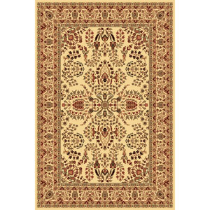 Rugs America(tm) New Vision Lilihan Rectangle Area Rug - Cream