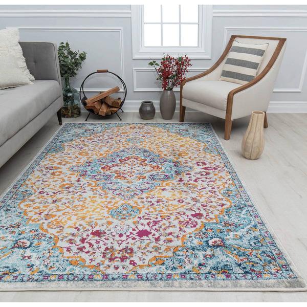 Rugs America(tm) Hailey Inner Glow Abstract Vintage Area Rug alternate view