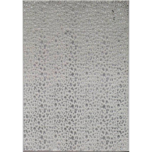 CosmoLiving by Cosmopolitan(tm) Hazel Snow Leopard Area Rug