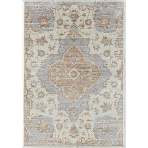 Rugs America(tm) Lennox Soft Sky Oriental Transitional Area Rug