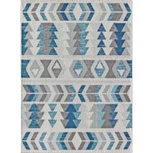 Rugs America(tm) Miko Mixed Berry Geometric Contemporary Area Rug