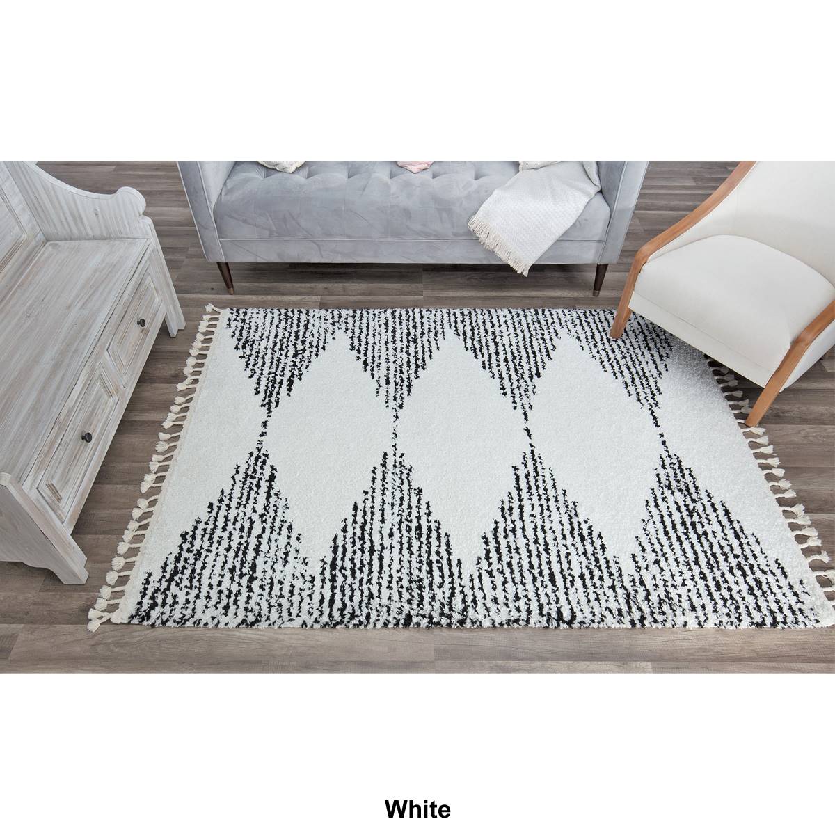 CosmoLiving By Cosmopolitan(tm) Mason Shag Heath Tribal Area Rug