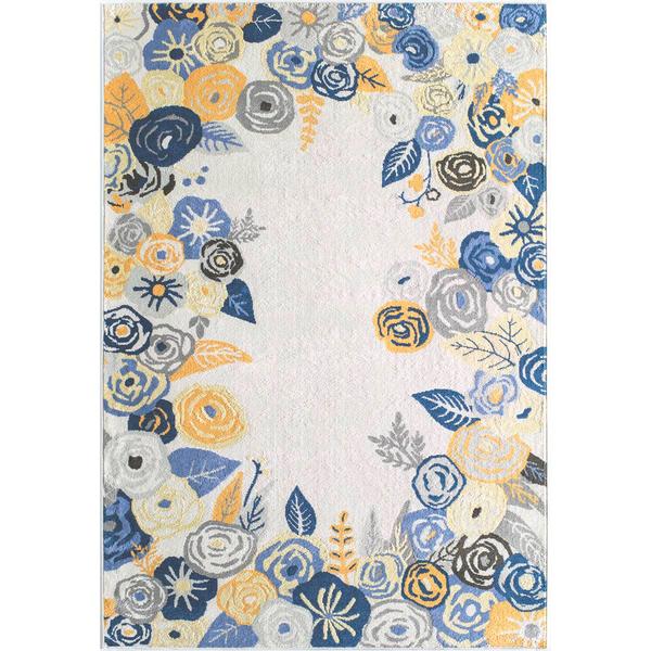 Rugs America(tm) Valentina Royal Blossom Transitional Area Rug