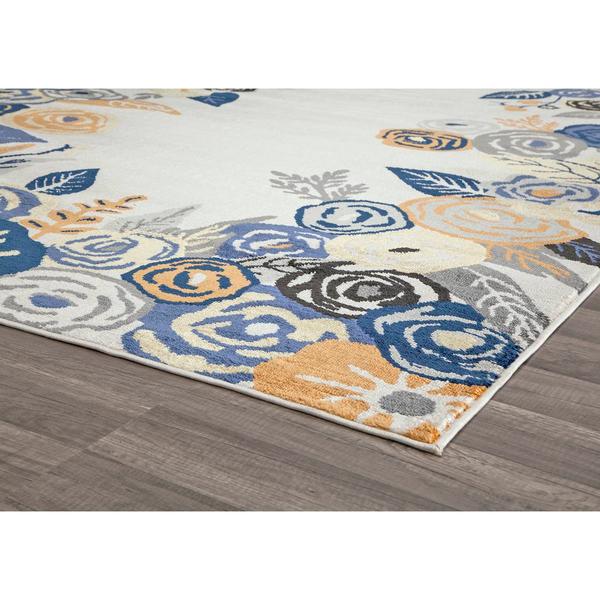 Rugs America(tm) Valentina Royal Blossom Transitional Area Rug alternate view