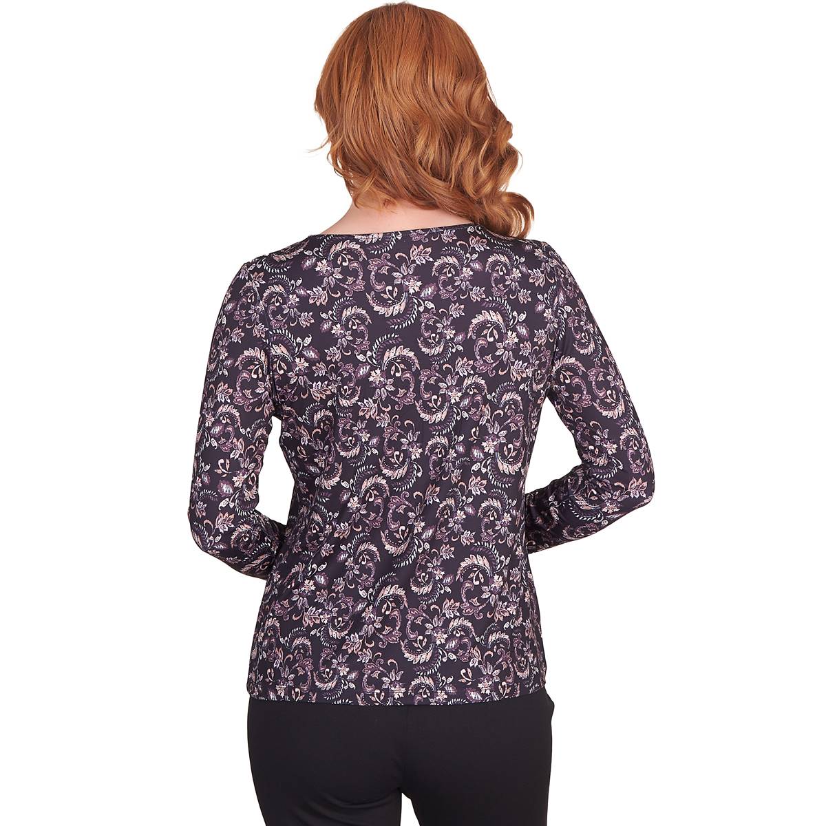 Womens Emaline Key Item Long Sleeve Floral Tee