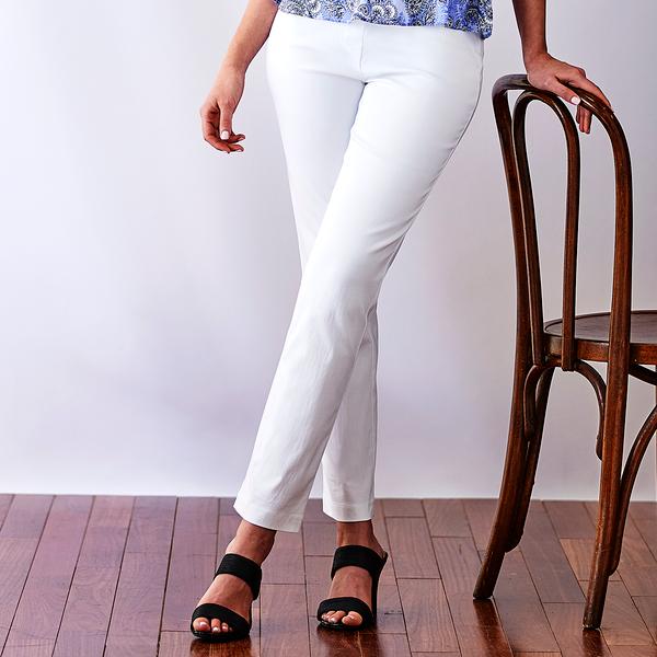 Petite Emaline Essentials Emma Tech Tummy Control Ankle Pants alternate view