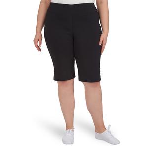 Plus Size Hearts of Palm Essentials Tech Stretch Bermuda Shorts