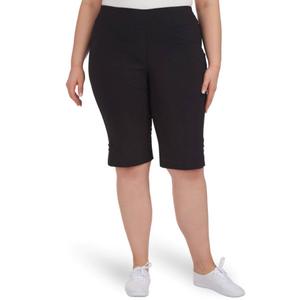 Plus Size Hearts of Palm Essentials Tech Stretch Bermuda Shorts alternate view