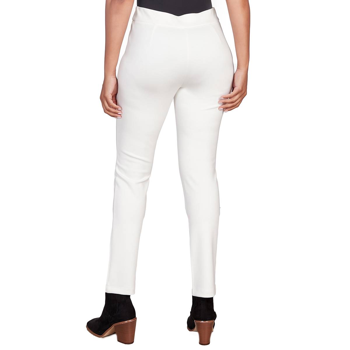 Womens Emaline Queenstown Solid Pull On Logo Tab Pants