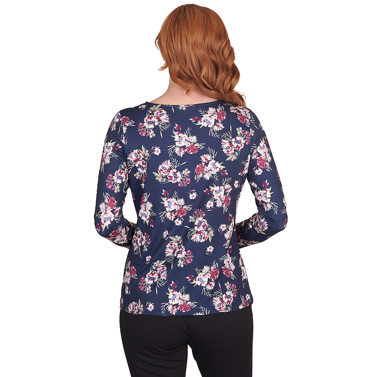 Womens Emaline Key Items Floral Long Sleeve Tee