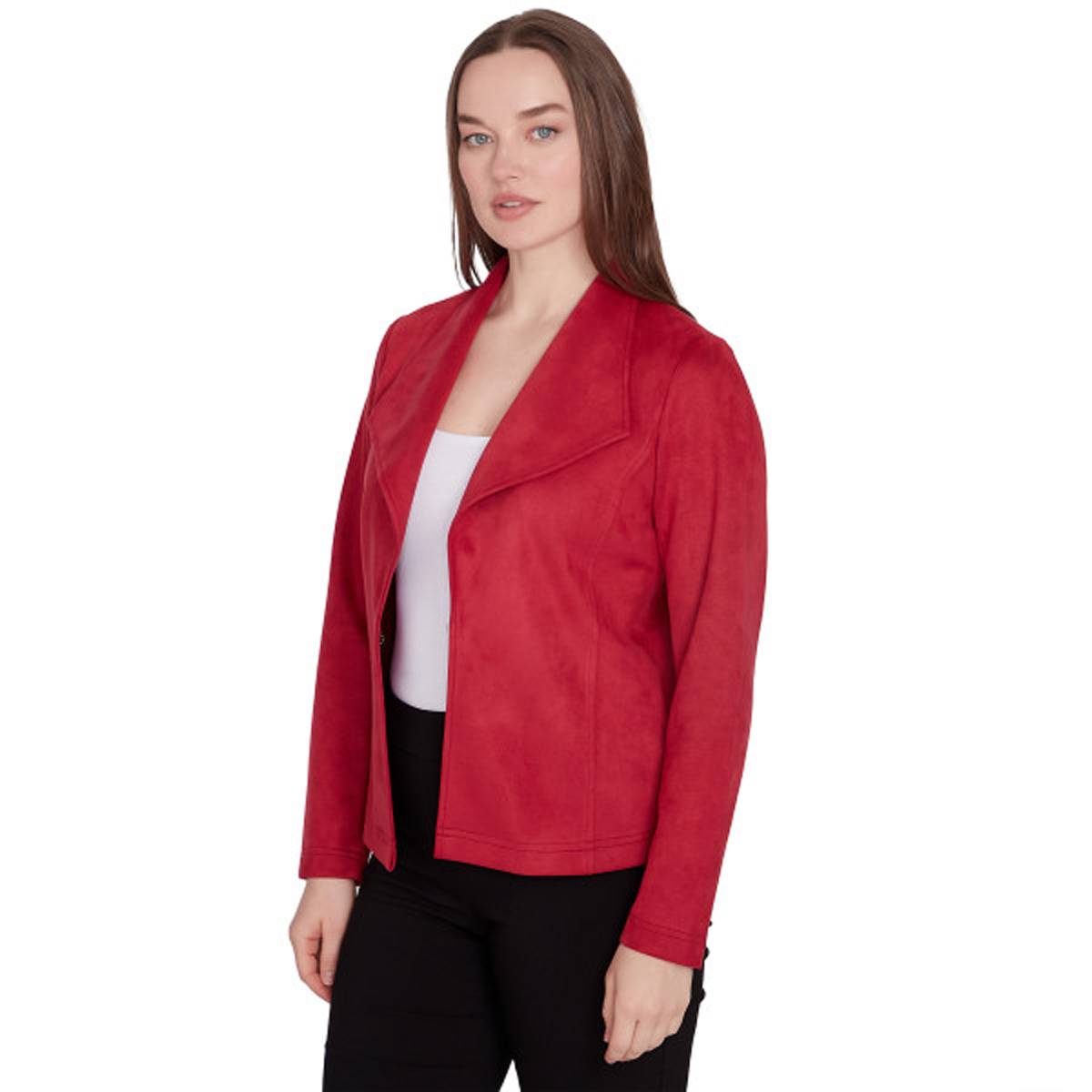 Womens Emaline Oregon Solid Long Sleeve Jacket