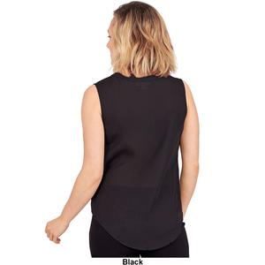 Womens Emaline Essentials  V-Neck Georgette Blouse alternate view