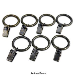 Clip Rings for 5/8-3/4in. Curtain Rod alternate view