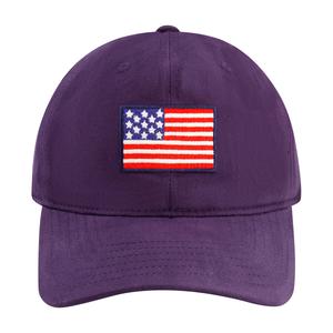 Mens U.S. Polo Assn.(R) Dad Cap with Embroidered Flag