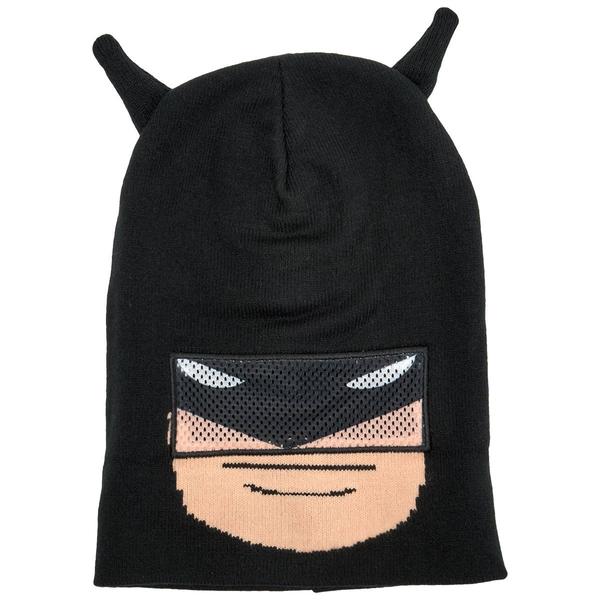 Boys (4-7) Batman(tm) Big Face Roll-Down Beanie alternate view