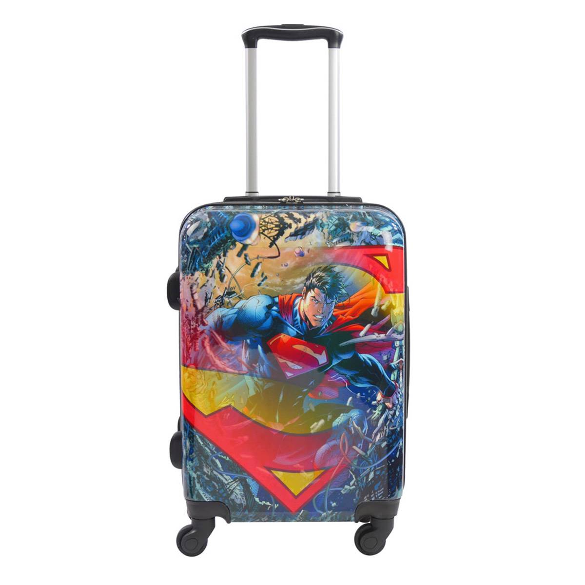 FUL DC Comics 21in. Superman(tm) Hardside Carry-On Spinner Luggage