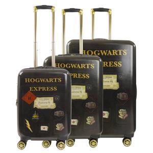 FUL Harry Potter 3pc. Hogwarts Express Black Hardside Luggage Set alternate view