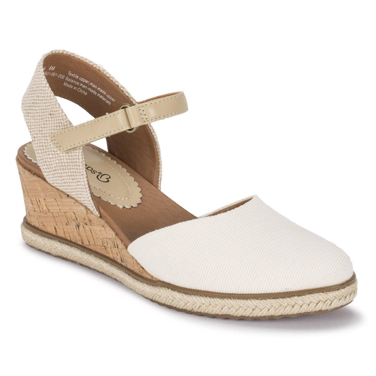 Womens BareTraps(R) Ocean Close Toed Espadrilles Wedge Sandals