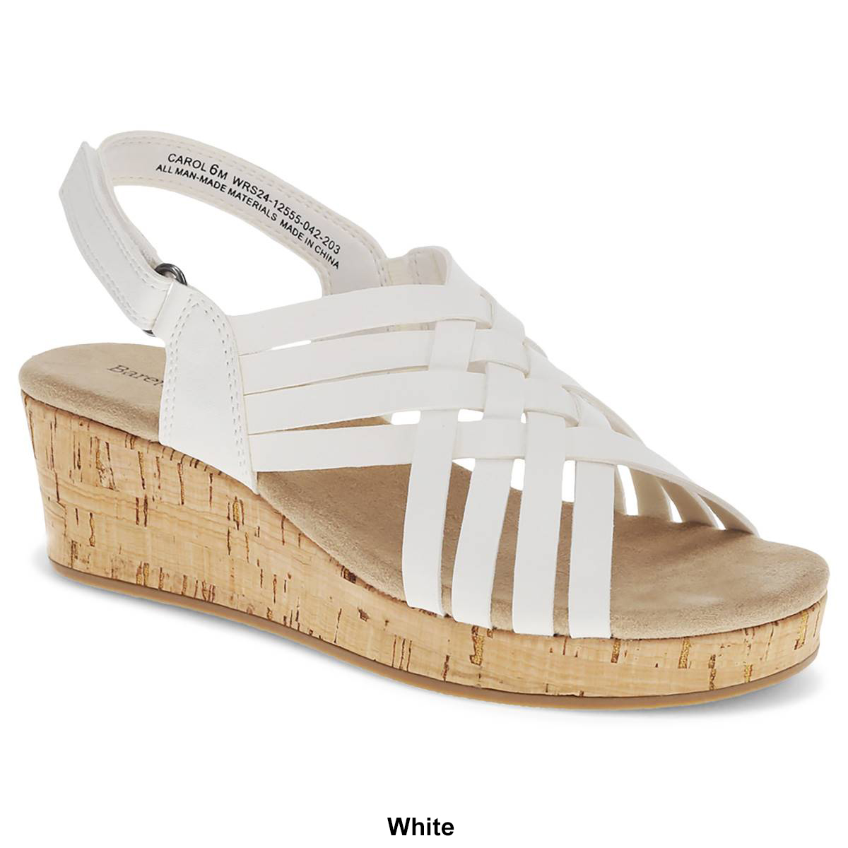 Womens BareTraps(R) Carol Wedge Sandals