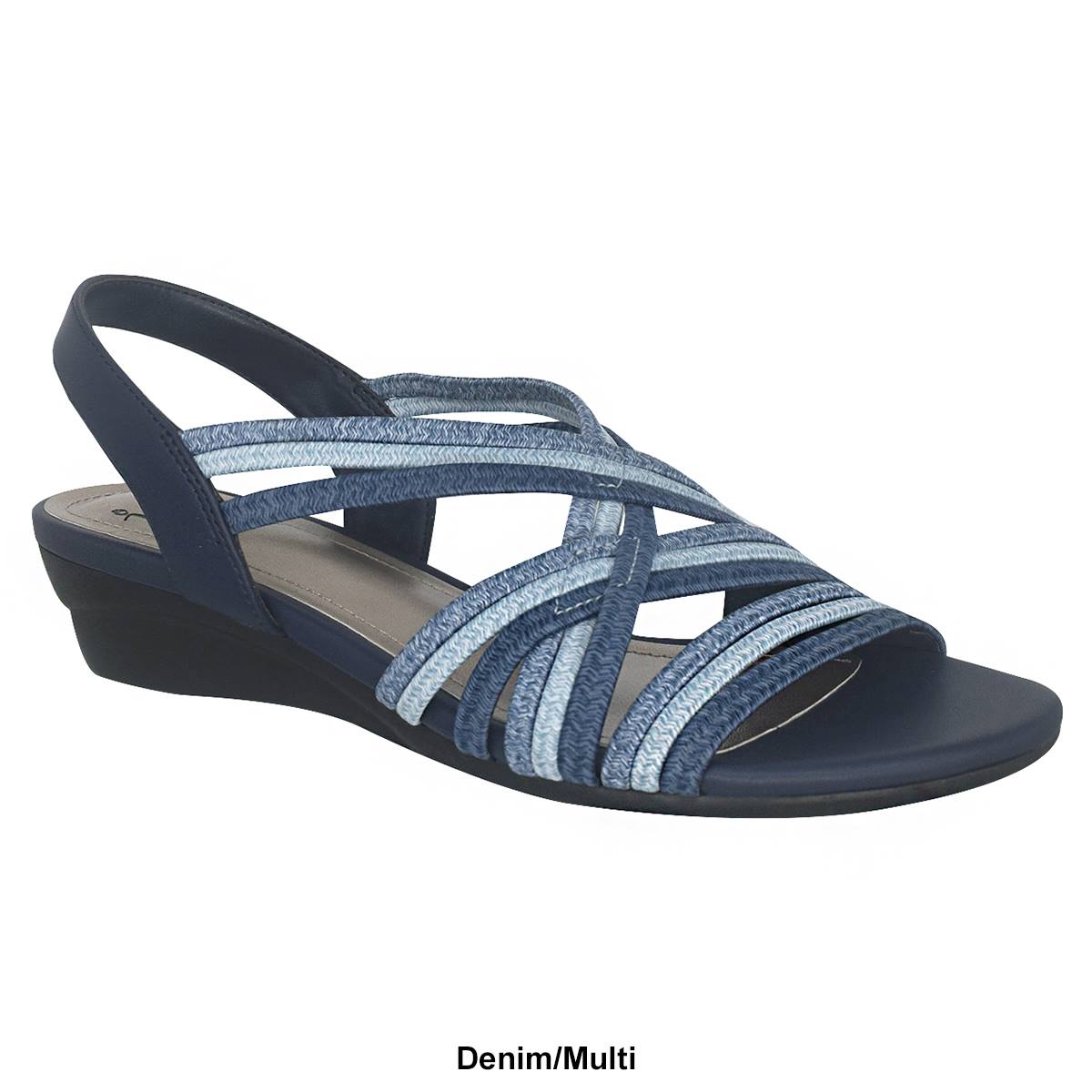 Womens Impo Ressie Stretch Elastic Strappy Sandals