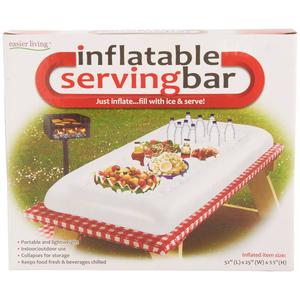 Inflatable Serving Bar w/ Drain Plug