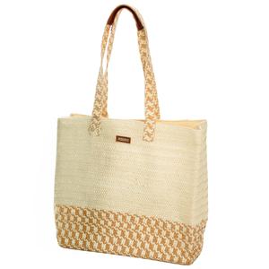 Sun 'N' Sand Natural Straw Shoulder Tote