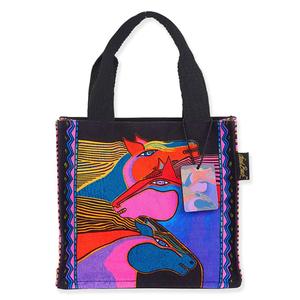 Laurel Burch Horses Wild Stallions Med Tote