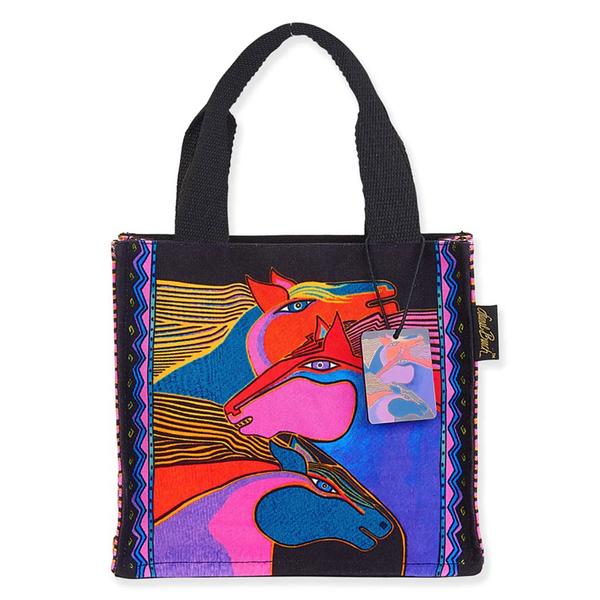 Laurel Burch Horses Wild Stallions Med Tote