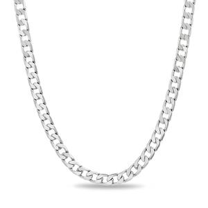 Mens Creed Stainless Steel Cuban Chain Necklace