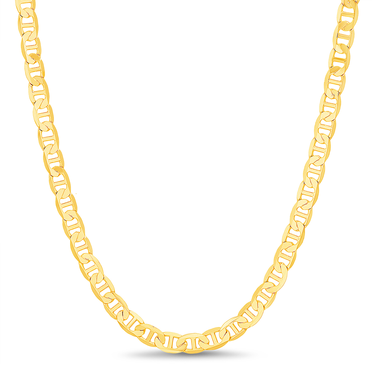 Creed Gold Plated Brass Mariner Chain Necklace