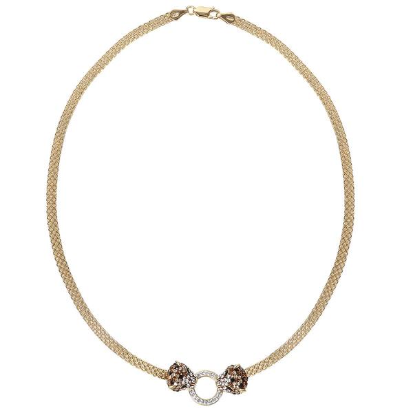 Crystal Leopard 18in. Pendant Necklace