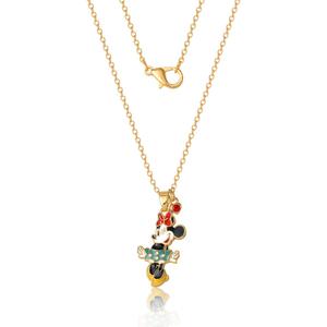 Brass Minnie Mouse Pendant Necklace alternate view