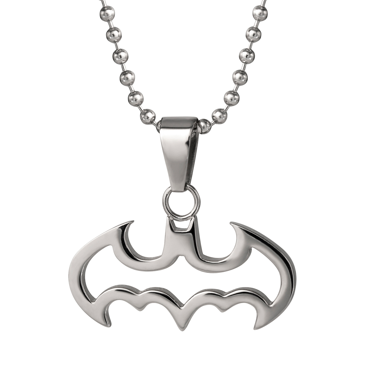 Mens Gentlemen's Classics(tm) Stainless Steel Batman(tm)  Pendant