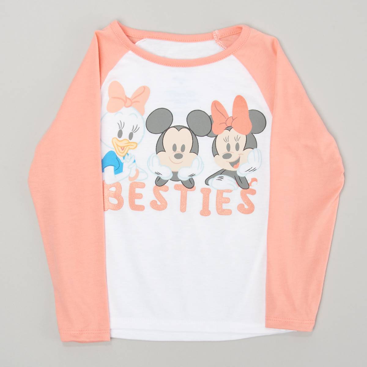 Toddler Girl Disney Minnie Daisy & Mickey Besties Long Sleeve Top