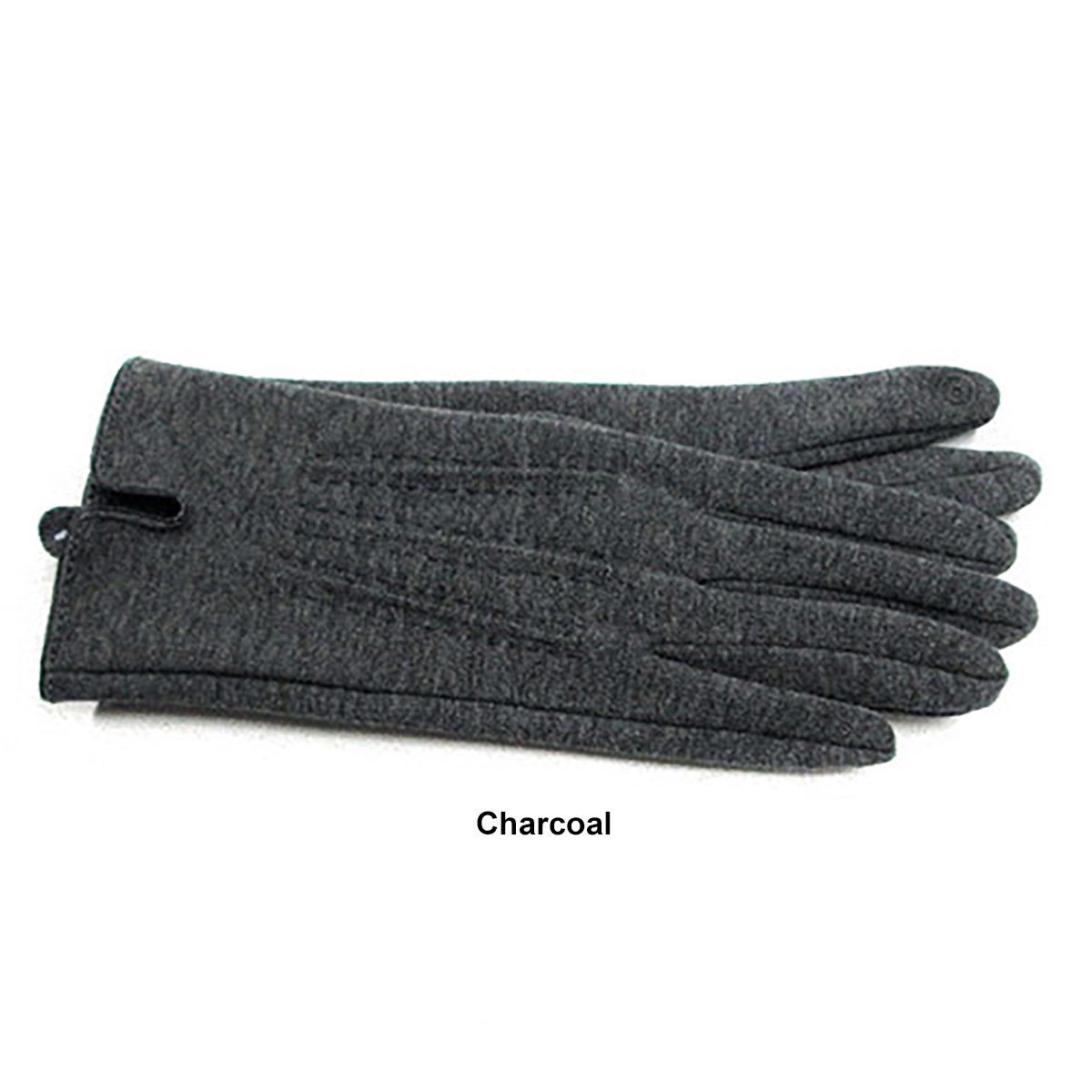 Womens Adrienne Vittadini Stretch Fleece Touchscreen Gloves